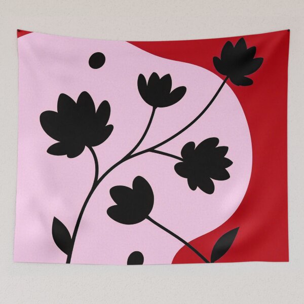 Item preview, Bold Floral Silhouette designed and sold by joycrysstudio.