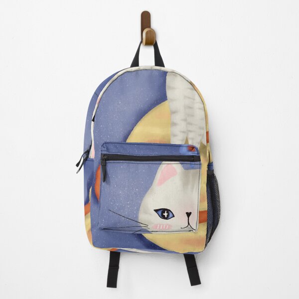 Item preview, Saturn Mystic Cat – Celestial Guardian on the Ringed Planet designed and sold by Soul In Line.