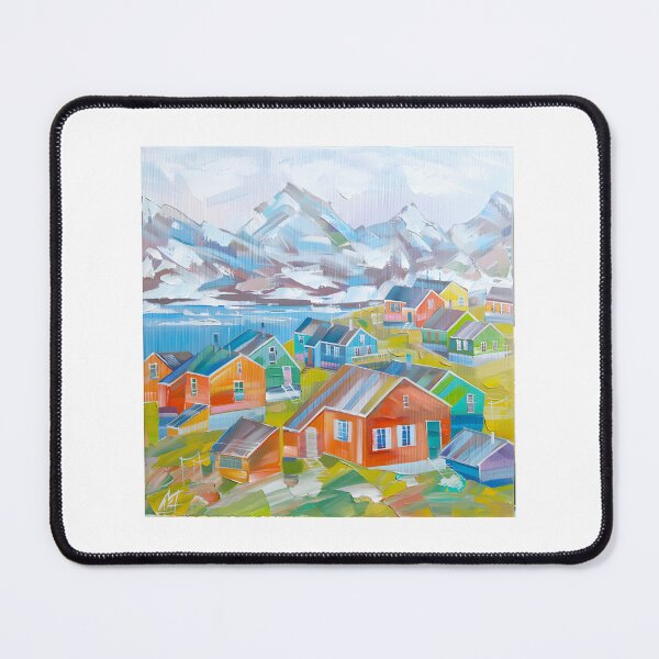 Item preview, Greenland With Oil Paints designed and sold by RaymondGnLTees.