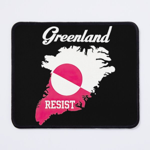 Item preview, Greenland Resist Flag Map Design designed and sold by RaymondGnLTees.