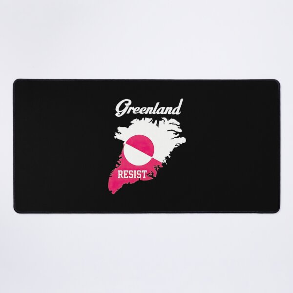 Item preview, Greenland Resist Flag Map Design designed and sold by RaymondGnLTees.