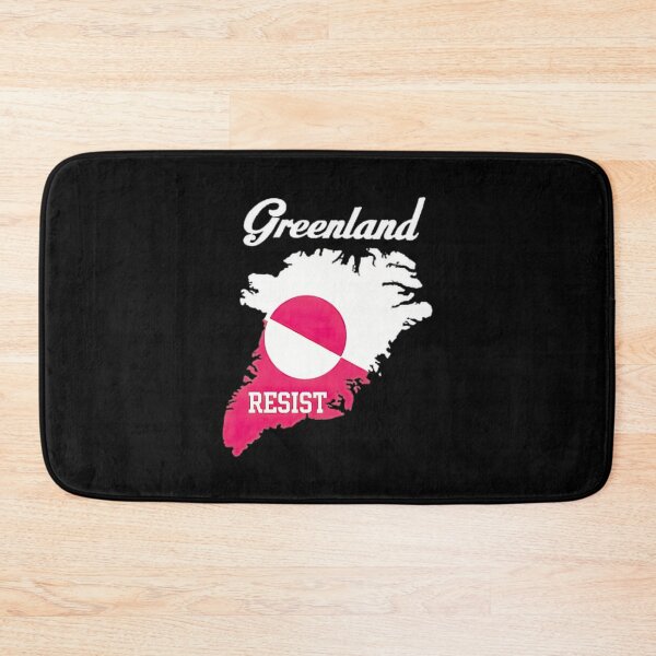 Item preview, Greenland Resist Flag Map Design designed and sold by RaymondGnLTees.