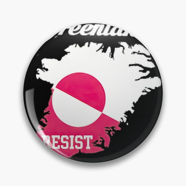 Item preview, Greenland Resist Flag Map Design designed and sold by RaymondGnLTees.