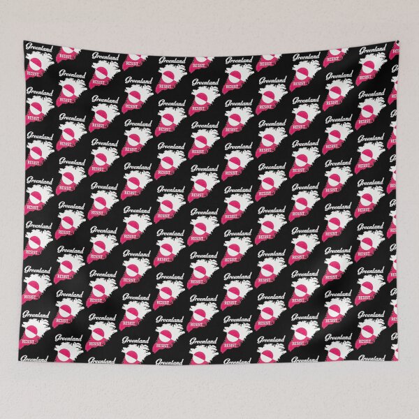 Item preview, Greenland Resist Flag Map Design designed and sold by RaymondGnLTees.