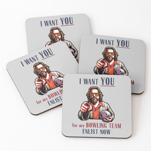 Item preview, Enlist for my bowling team designed and sold by Freakture-shop.