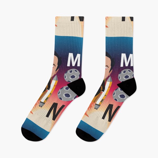 Item preview, Send to the moon via rocket meme  designed and sold by Malintha Peiris.