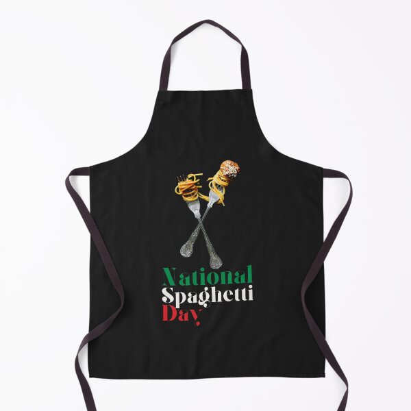 Item preview, National Spaghetti Day Funny Art Design designed and sold by InnaVieru.