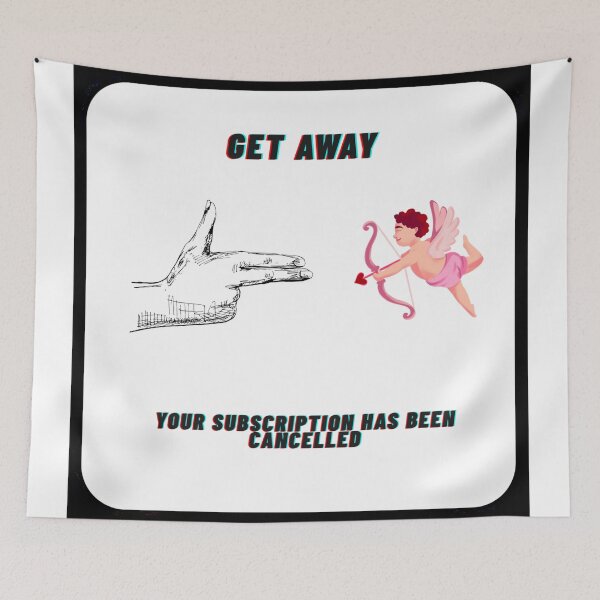 Item preview, Valentine Day "Cupid Get away" designed and sold by ShopOfMMC.