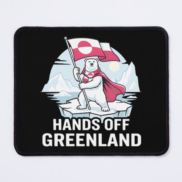 Item preview, Greenland'S Arctic Pride Polar Bear Flag designed and sold by RaymondGnLTees.