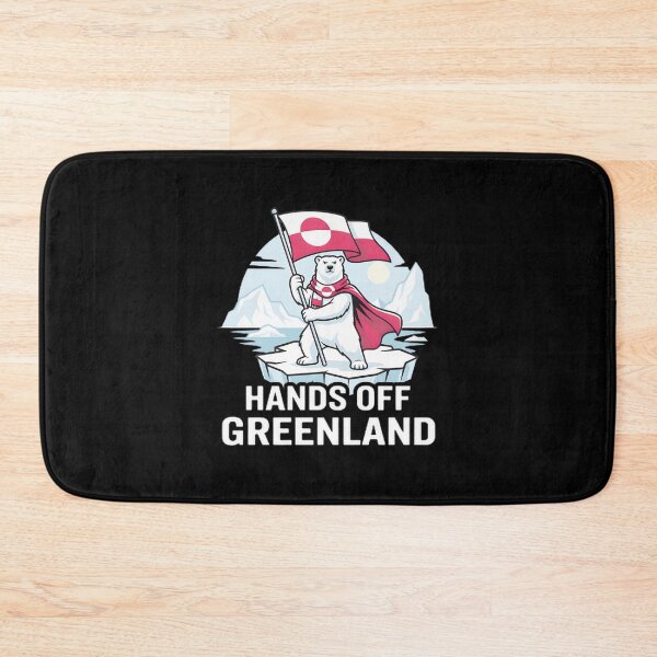 Item preview, Greenland'S Arctic Pride Polar Bear Flag designed and sold by RaymondGnLTees.