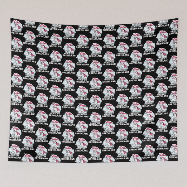 Item preview, Greenland'S Arctic Pride Polar Bear Flag designed and sold by RaymondGnLTees.