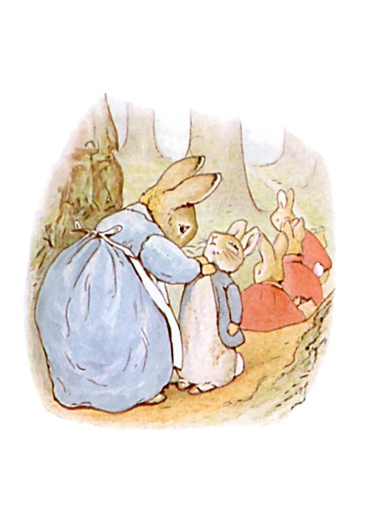 Thumbnail 4 of 4, iPhone Case, Peter Rabbit Getting Ready designed and sold by AmyOlsen.