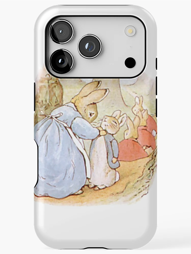 Thumbnail 1 of 4, iPhone Case, Peter Rabbit Getting Ready designed and sold by Amy Olsen.