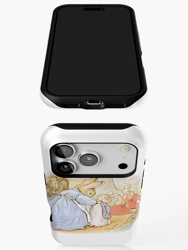 Thumbnail 3 of 4, iPhone Case, Peter Rabbit Getting Ready designed and sold by Amy Olsen.