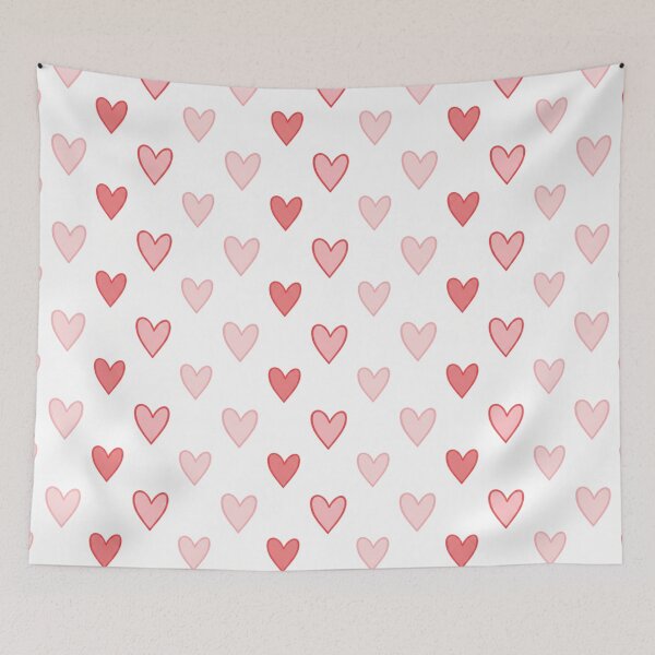 Item preview, Cute Pink & Red Hearts Seamless Pattern for Valentine’s Day designed and sold by FashioonTrends.