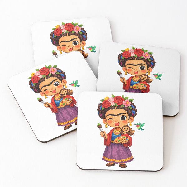 Item preview, Frida Kahlo’s Birds and Cats designed and sold by Arte Cartoon From TagTeam Group.