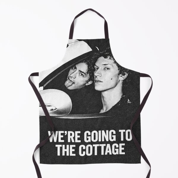 Item preview, Hudson Williams and Connor Storrie from Heated Rivalry: We're going to the cottage (fan art) designed and sold by PopCultureAndStuff.