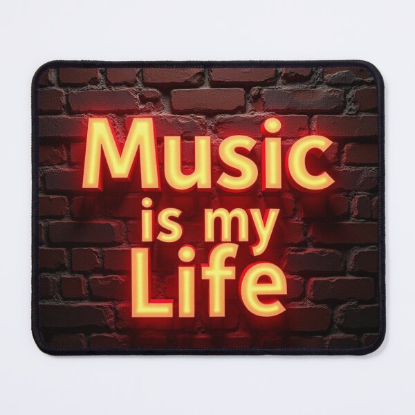 Item preview, Music Is My Life Glow 1 designed and sold by MagicalRealArt.