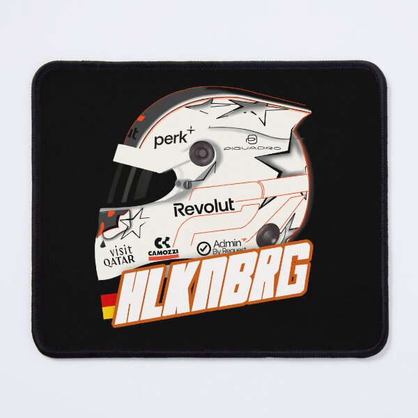 Item preview, Nico Hulkenberg F1 2026 helmet German Driver inspired sticker designed and sold by Pink Polar F1.