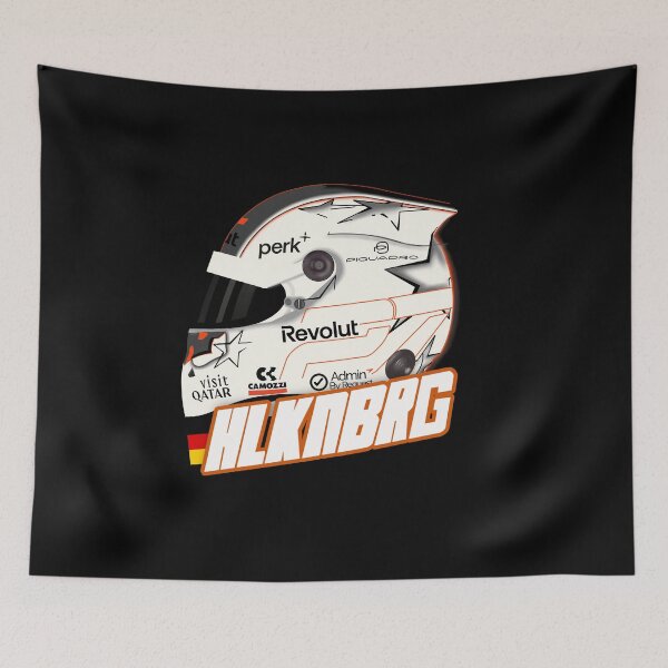 Item preview, Nico Hulkenberg F1 2026 helmet German Driver inspired sticker designed and sold by Pink Polar F1.