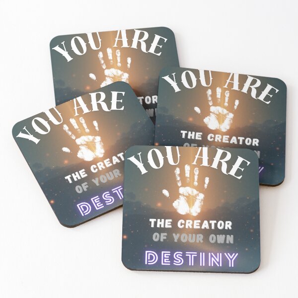 Item preview, Motivational - "You are the creator of your own destiny" designed and sold by ShopOfMMC.