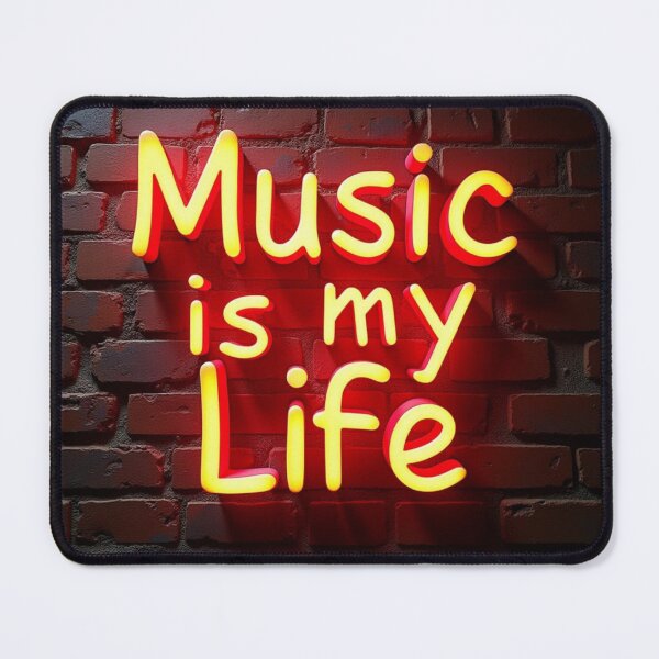Item preview, Music Is My Life Glow 2 designed and sold by MagicalRealArt.