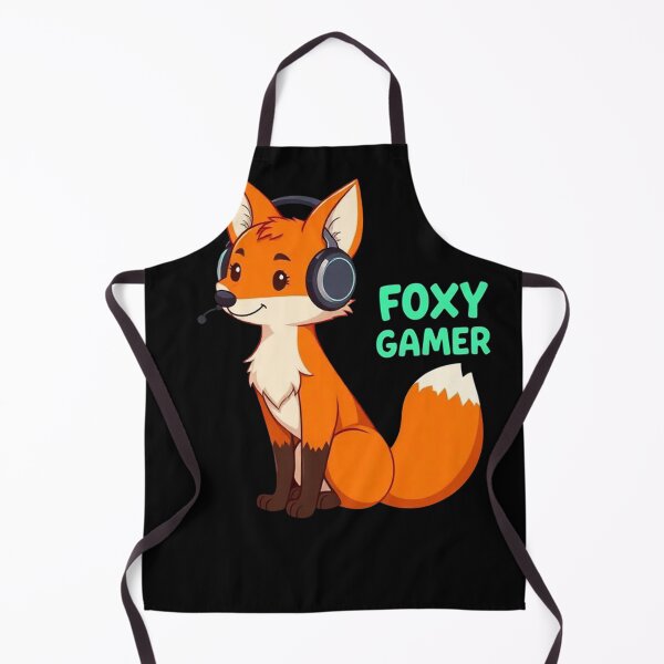 Item preview, Foxy Gamer Character – Cute Fox with Headset for Playful Gaming Identity designed and sold by PixelVibe782.
