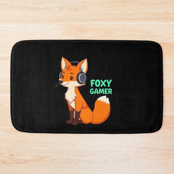Item preview, Foxy Gamer Character – Cute Fox with Headset for Playful Gaming Identity designed and sold by PixelVibe782.