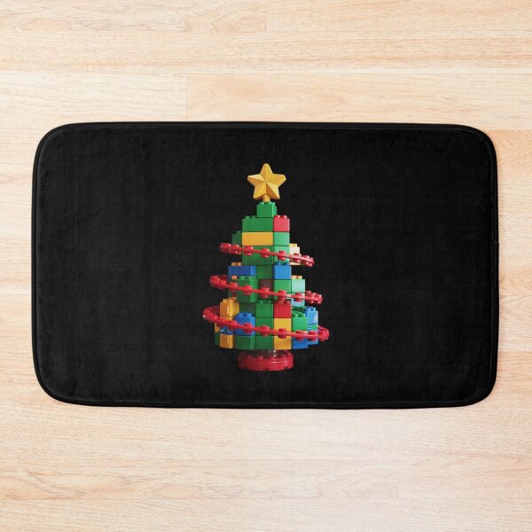 Item preview, Christmas Tree Block Brick Building Xmas Master Builder Kids designed and sold by joyouartArt.