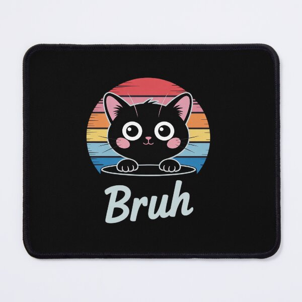 Item preview, Bruh Black Cat Lover Kids Mens & Womens designed and sold by angolinnArt.