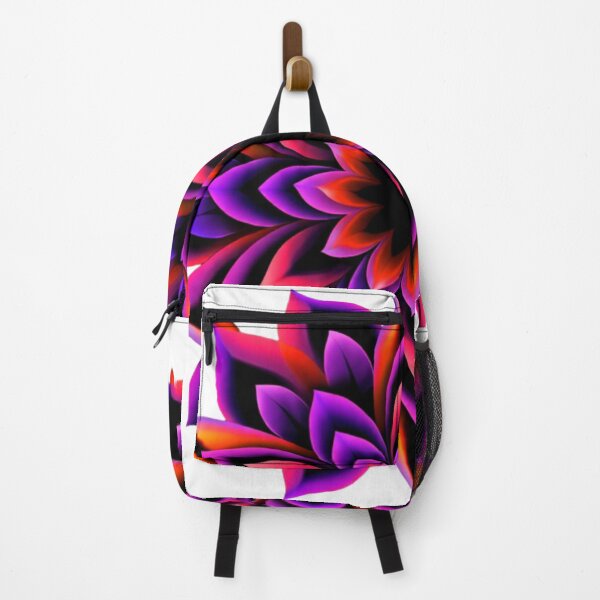 Item preview, Neon Mandala Flower Psychedelic Dark Floral Symmetrical Art designed and sold by ULTIMATE CREATIONS.