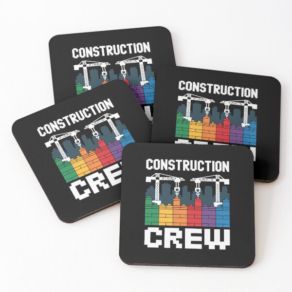 Item preview, Construction Crew Master Builder Bricklayer Building Blocks designed and sold by joyouartArt.