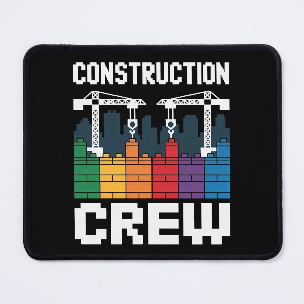 Item preview, Construction Crew Master Builder Bricklayer Building Blocks designed and sold by joyouartArt.