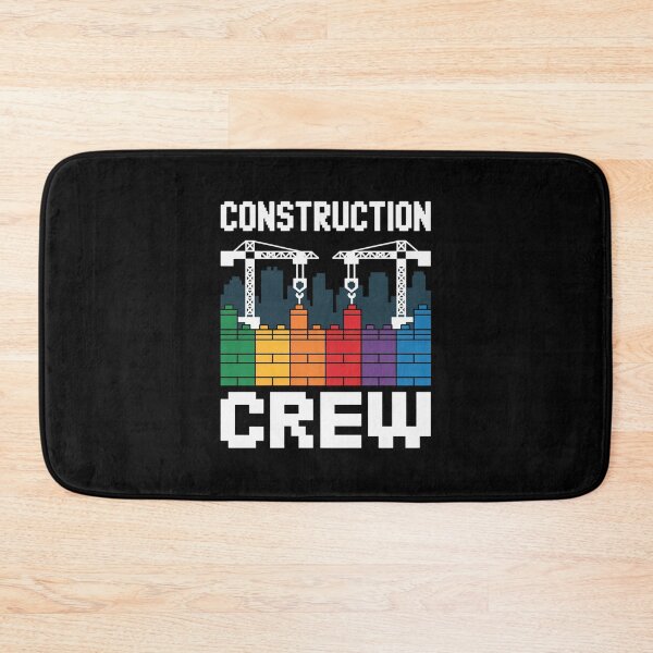 Item preview, Construction Crew Master Builder Bricklayer Building Blocks designed and sold by joyouartArt.
