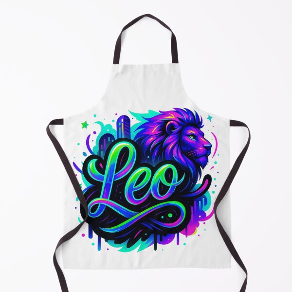 Item preview, Leo Zodiac Sticker – Neon Leo Astrology Art – Lion Star Sign Design designed and sold by Lulunza.