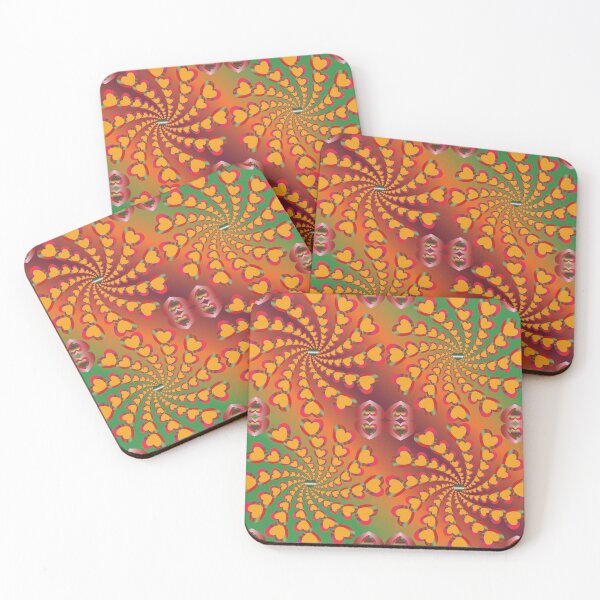 Item preview, Lucky Hearts of Positive Togetherness designed and sold by OIL Pattern Design .