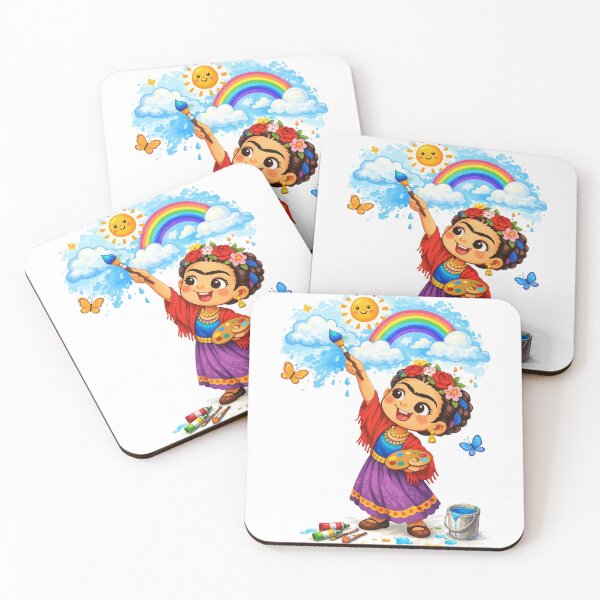 Item preview, Frida Kahlo’s illustration Paint the sky designed and sold by Arte Cartoon From TagTeam Group.