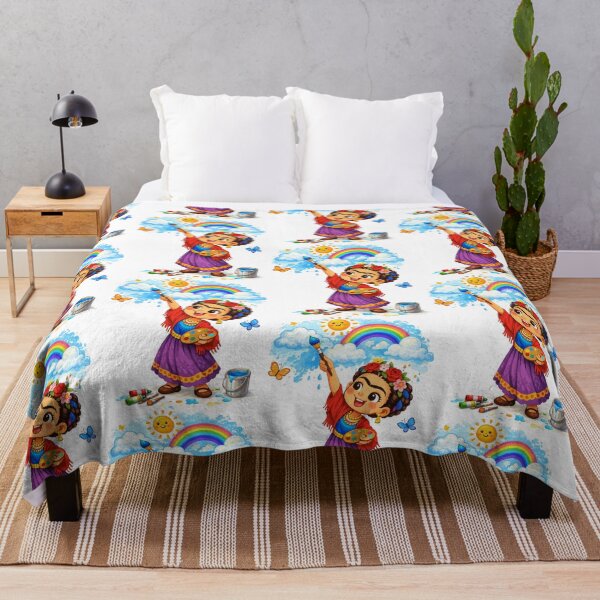 Item preview, Frida Kahlo’s illustration Paint the sky designed and sold by Arte Cartoon From TagTeam Group.