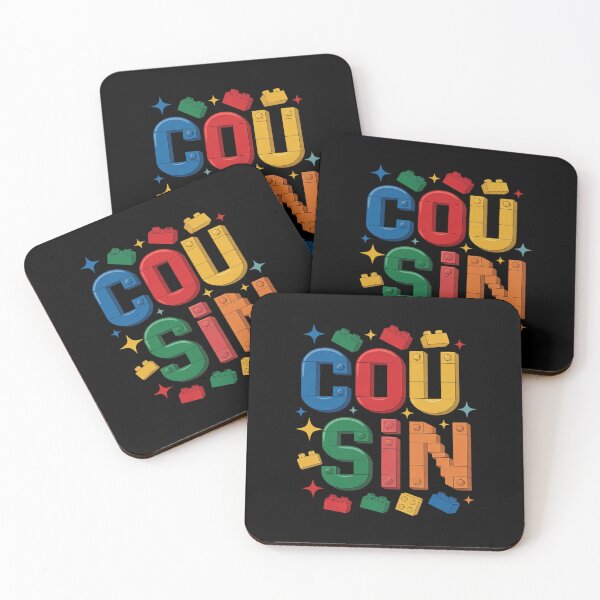 Item preview, Cousin Master Builder Building Bricks Blocks Family Matching designed and sold by joyouartArt.