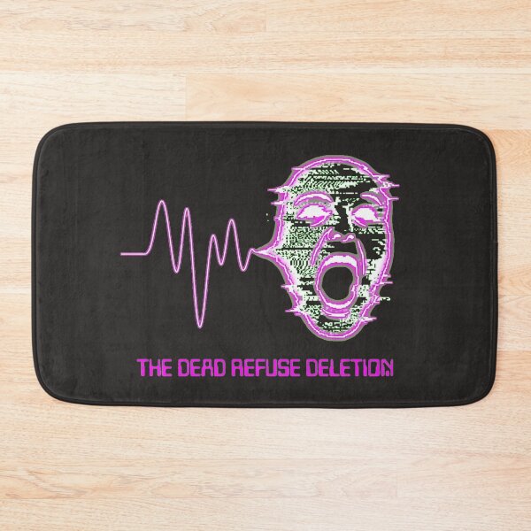 Item preview, The Wake Frequency - Cyberpunk Glitch Horror Waveform designed and sold by Thaivi Design.