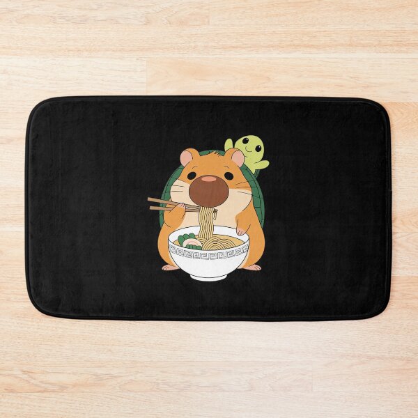 Item preview, Cute Capybara and Turtle Backpack Ramen Kawaii Capibara Girl designed and sold by angolinnArt.