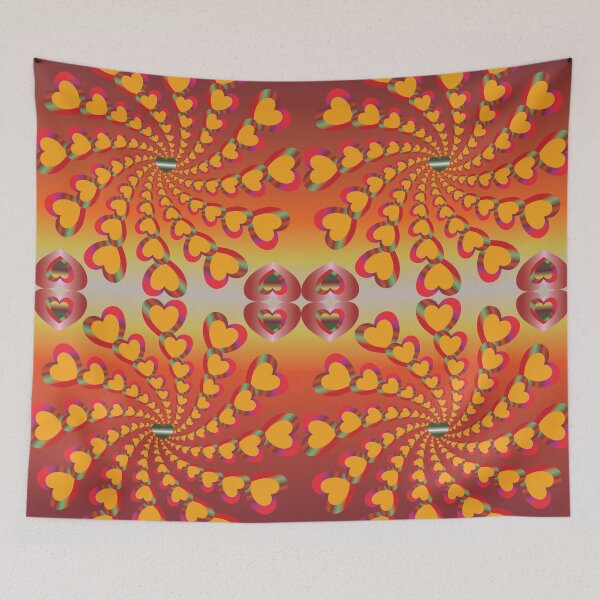 Item preview, Warm Embrace of United Hearts designed and sold by OIL Pattern Design .