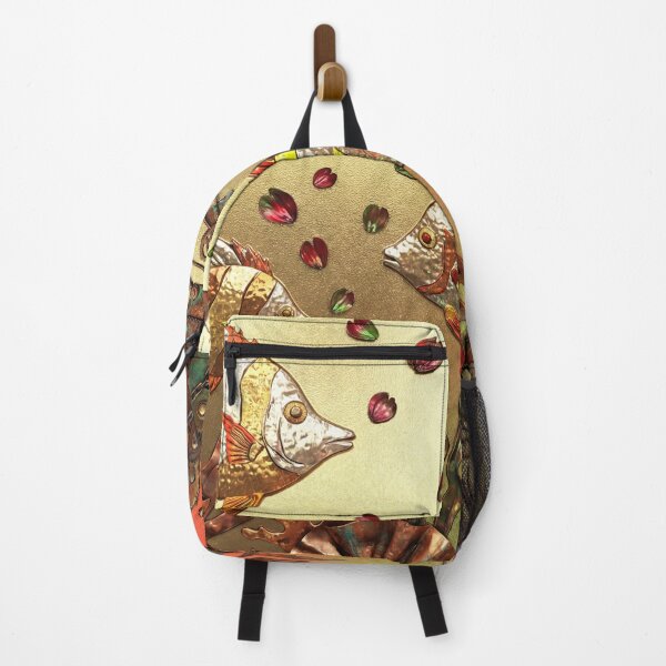 Item preview, Fish in Metallic Ocean designed and sold by Andy Gambino Art.