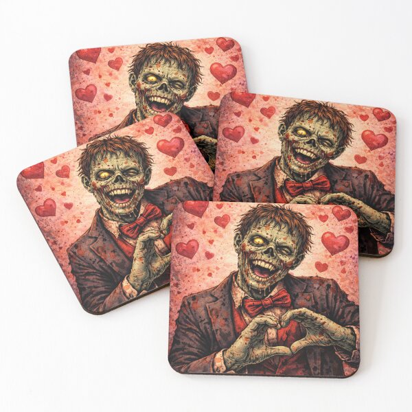 Item preview, Zombie Valentine Love Horror Comedy Comic Art designed and sold by ArtificialAce.