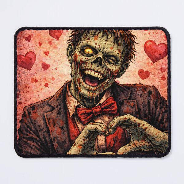 Item preview, Zombie Valentine Love Horror Comedy Comic Art designed and sold by ArtificialAce.