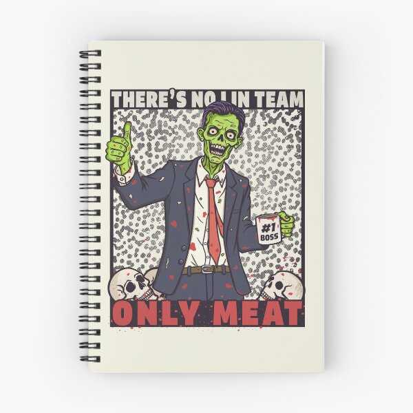Item preview, Zombie Businessman There's No I In Team Funny designed and sold by 84collective.