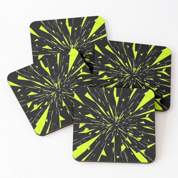 Item preview, Neon Chaos Fracture – Aggressive Abstract Energy in Digital Form designed and sold by PixelVibe782.