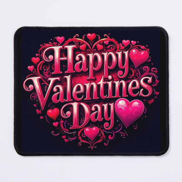 Item preview, Happy Valentine’s Day Hearts Typography designed and sold by MORELL Design.