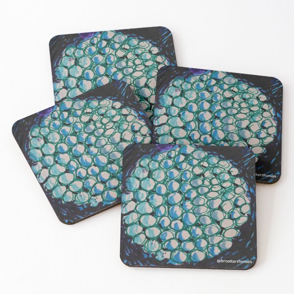 Item preview, Blue bubble rocks. designed and sold by DancingCreek.