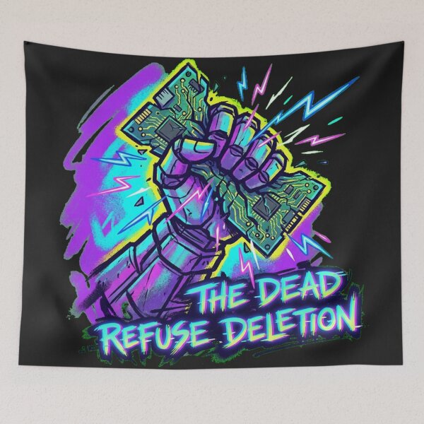 Item preview, Hegemony Destroyer - Cyberpunk Graffiti Fist Design designed and sold by Thaivi Design.